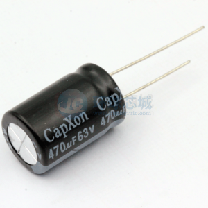 直插铝电解电容 CapXon KM471M063I210A
