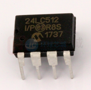 存储器 EEPROM Microchip 24LC512-I/P