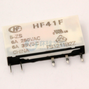 功率继电器 HongFa HF41F/5-ZS