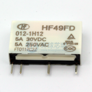 功率继电器 HongFa HF49FD/012-1H12