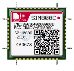 RF收发器模块 SIMCOM SIM800C 32Mbit