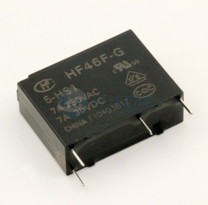 功率继电器 HongFa HF46F-G/5-HS1