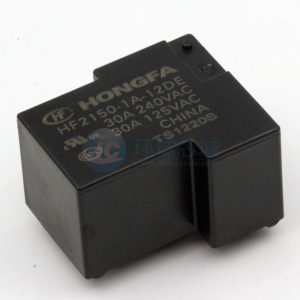 功率继电器 HongFa HF2150-1A-12DE