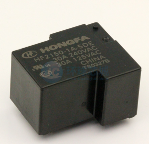 功率继电器 HongFa HF2150-1A-5DE