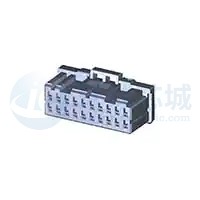 Dynamic D-1200D双排高电压型 插座壳体 TE 2-1827864-0