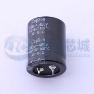 牛角型铝电解电容 CapXon HS331M450O350A